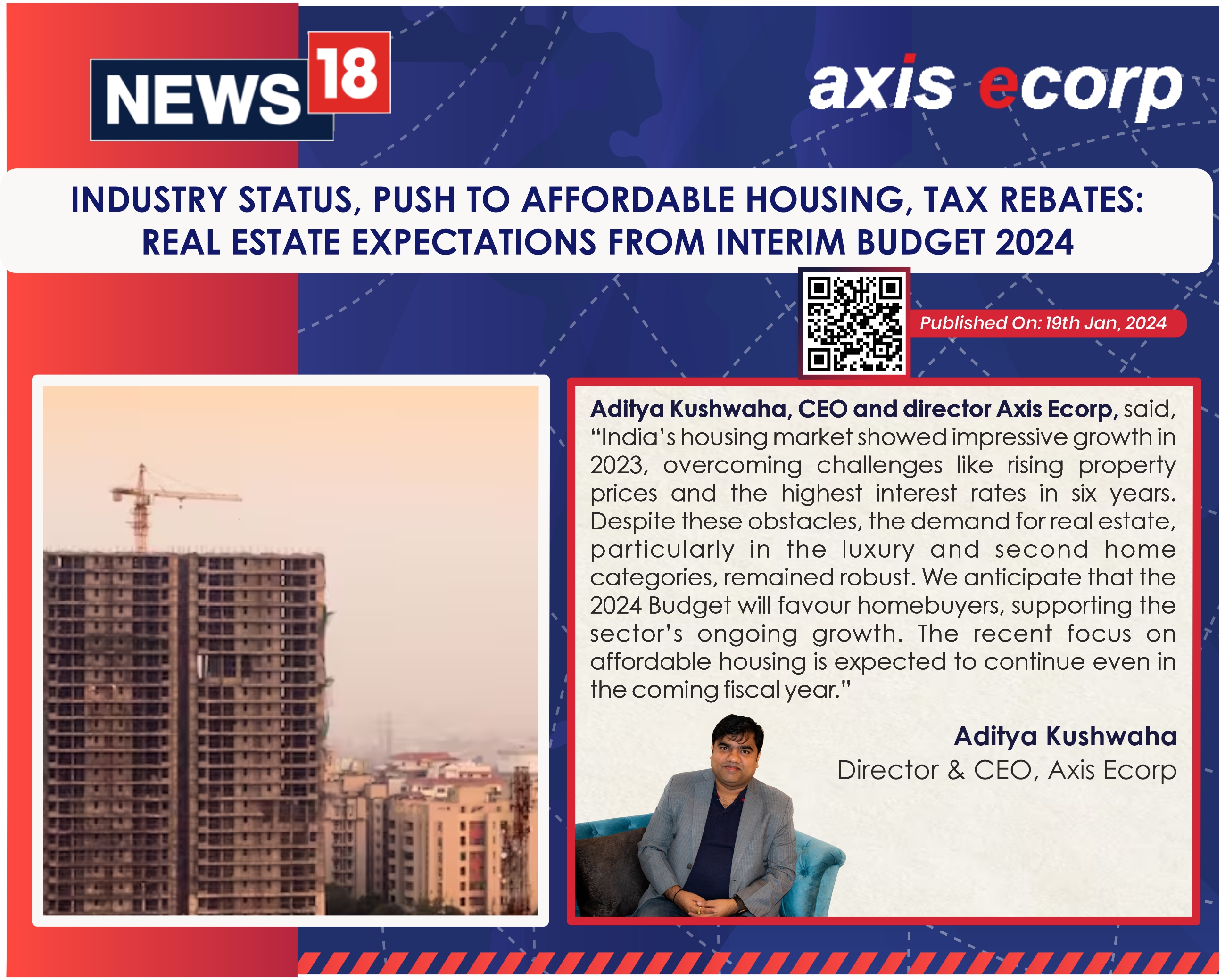Real Estate Expectations From Interim Budget 2024